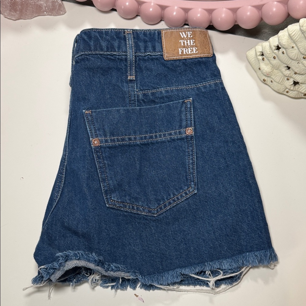 We The Free Classic Blue Jean Shorts